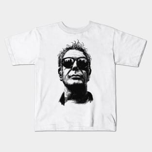 Anthony Bourdain face Kids T-Shirt